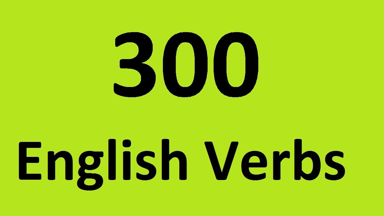 "verb terjemah inggris"